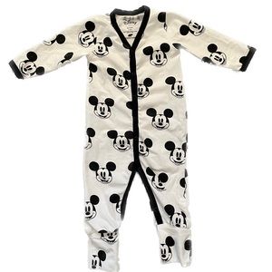 EUC Monica & Andy 3-6 Mo Mickey Onesie